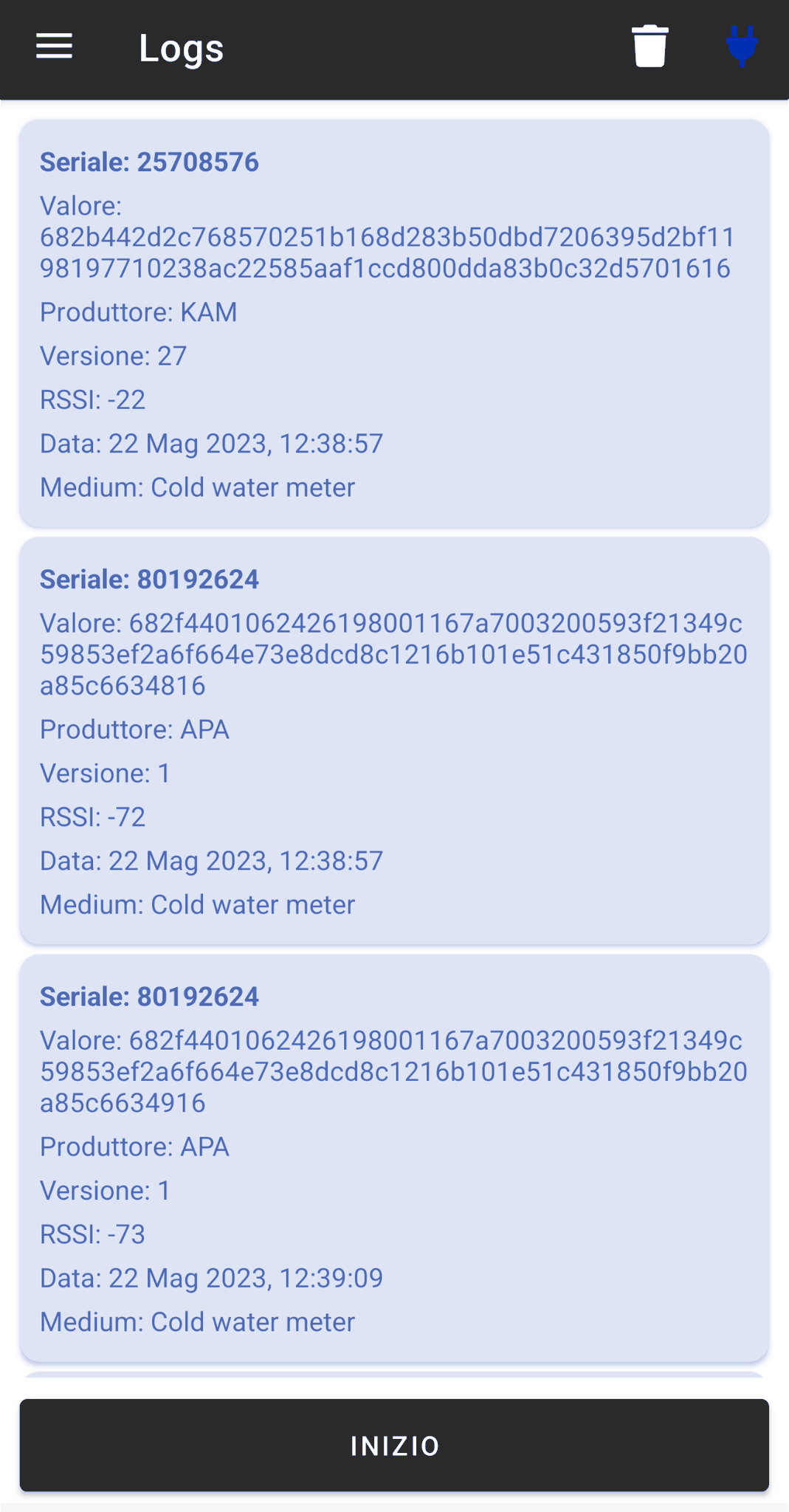 Mobile App Interface
